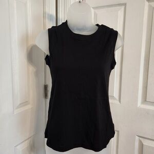 Black Sleeveless Women's Top
